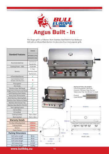 Angus Built in Unit w/lights LP