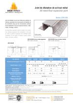 All metal floor expansion joints - JDH 6.08