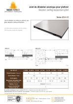 Seismic ceiling expansion joint - JDV 4.12