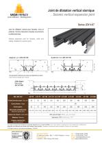 Seismic vertical expansion joints - JDV 4.07