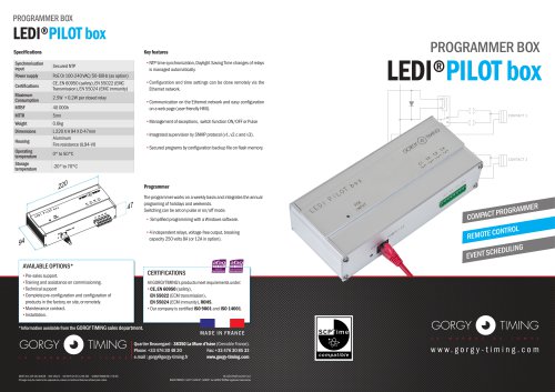 LEDI PILOT box