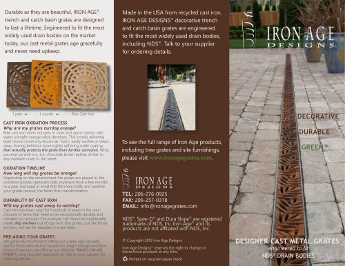 Iron Age & NDS Brochure