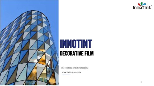 Decorative Film List-InnoTint