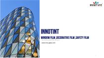 Outdoor Widnow Film