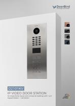 IP Video Door Station D2101KV