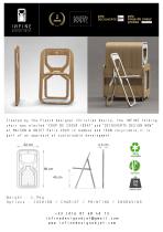 Technical document folding chair INFINE