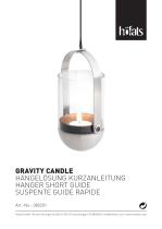 Gravity candle