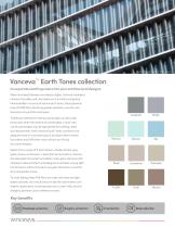 Vanceva Earth Tones Product Bulletin