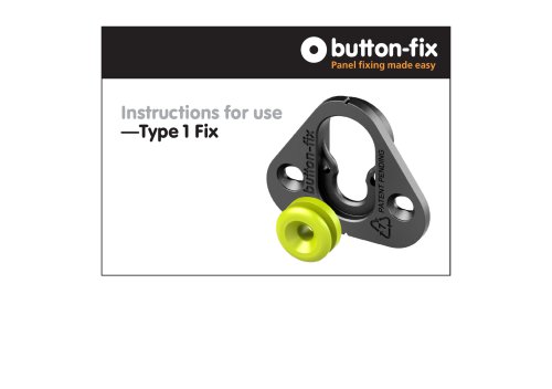 Instructions for use for Button-fix Type 1