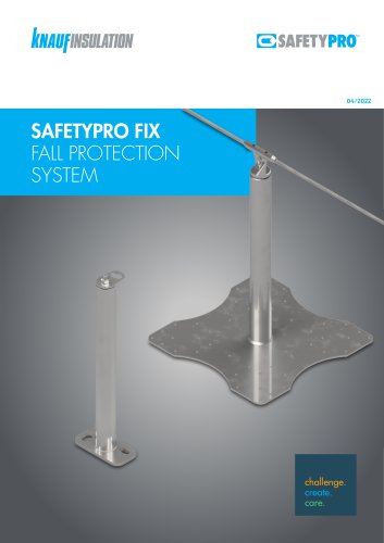 SAFETYPRO FIX FALL PROTECTION SYSTEM