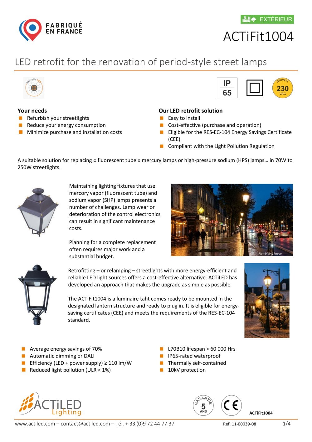 ACTiFit1004 - ACTiLED Lighting