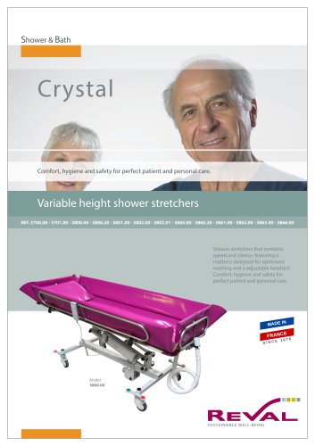 CRYSTAL Shower Trolley
