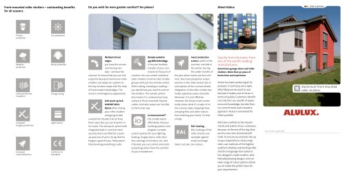 Roller shutters