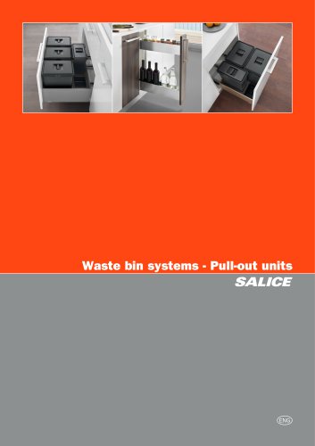 Waste bin systems - Pull-out units