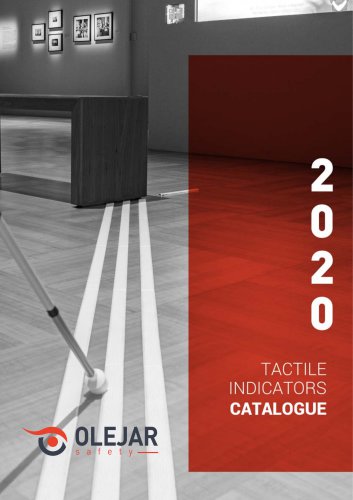 Tactile indicators catalogue 2020