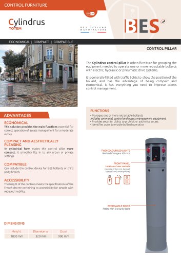 CYLINDRUS Access control furniture