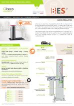 Technical sheet_CITECO electric retractable bollard