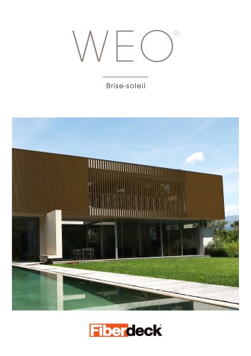 WEO® brise-soleil catalogue