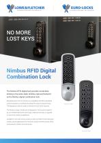 Nimbus RFID (3963 & 3964) Digital Combination Lock Brochure