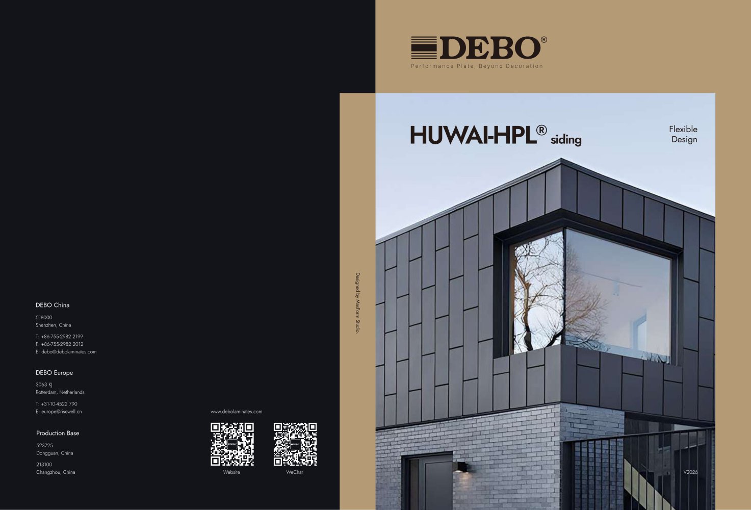 DEBO HUWAI-HPL Exterior Siding - DEBO