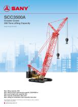 Crawler crane-SCC3500A