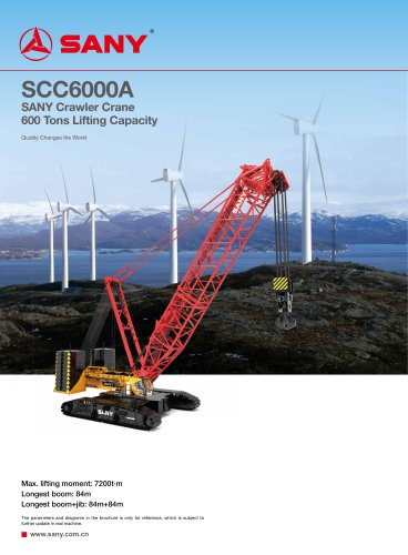 Crawler crane-SCC6000A