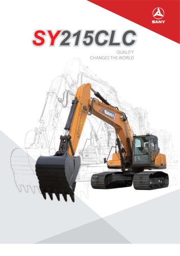 Medium excavator-SY215T4F