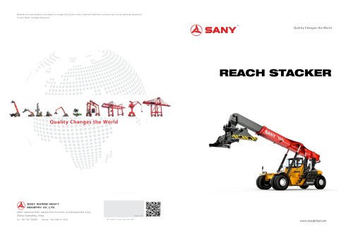 Reach Stacker-SRSC4535H1