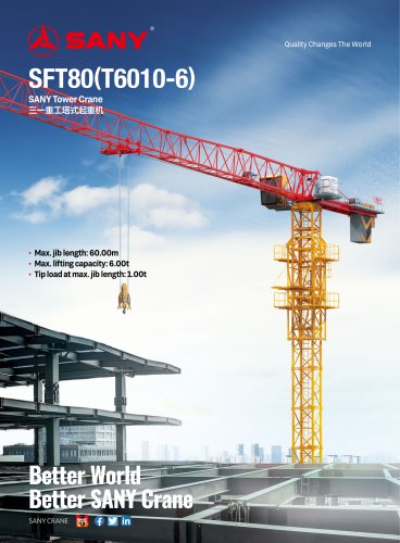 Tower Crane-SFT80(T6010-6)