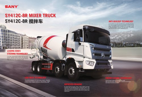 Truck Mixer-SY412C-8R