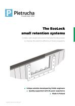 The EcoLock small retention systems