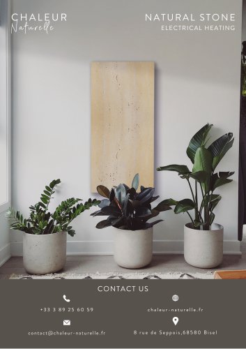 Electrical Heating in Natural Stone | Heaters & Towel Rails