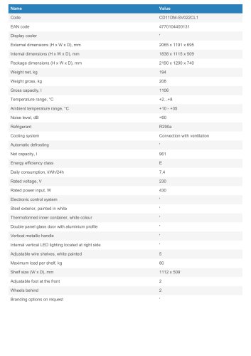 CD11DM-SV022CL1