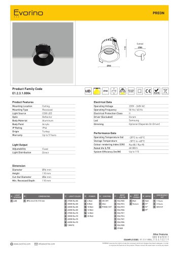 PREON - DATASHEET