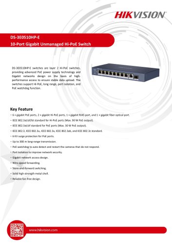 DS-3E0510HP-E