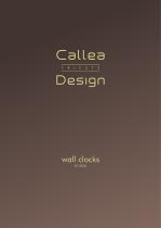 CalleaDesign - wall clocks 2025