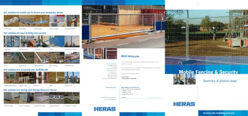 Mobile fencing & security