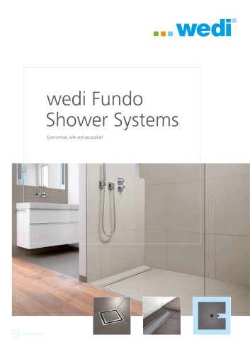 wedi Fundo Shower Systems