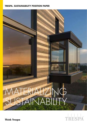 MATERIALIZING SUSTAINABILITY