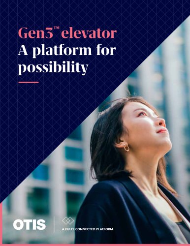 Gen3™ elevator