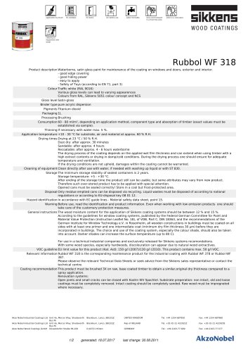 RUBBOL® WF 318