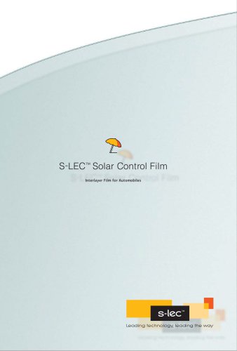 S-LEC™ Solar Control Film