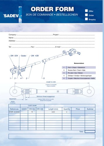order form