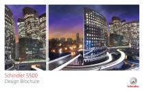 Schindler 5500 Design Brochure