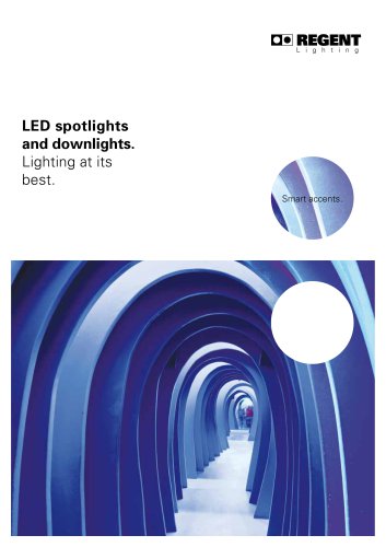 LED spotlights and downlights. Lighting at its best.