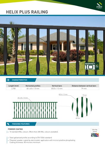 Helix Plus Railing