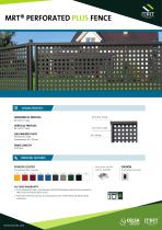 MRT PERFORATED FENCE