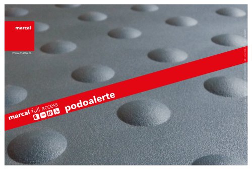 PODOALERTE, detectable warning system