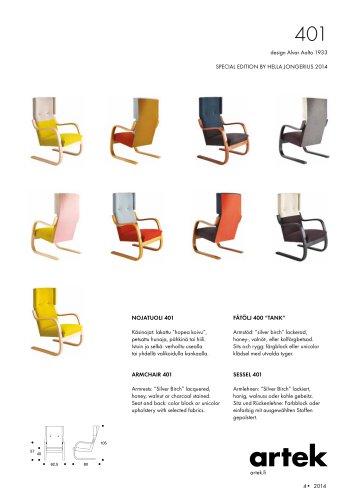 ARMCHAIR 401 by Hella Jongerius