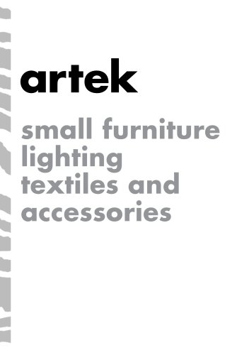 Artek Accessories Catalogue_2016